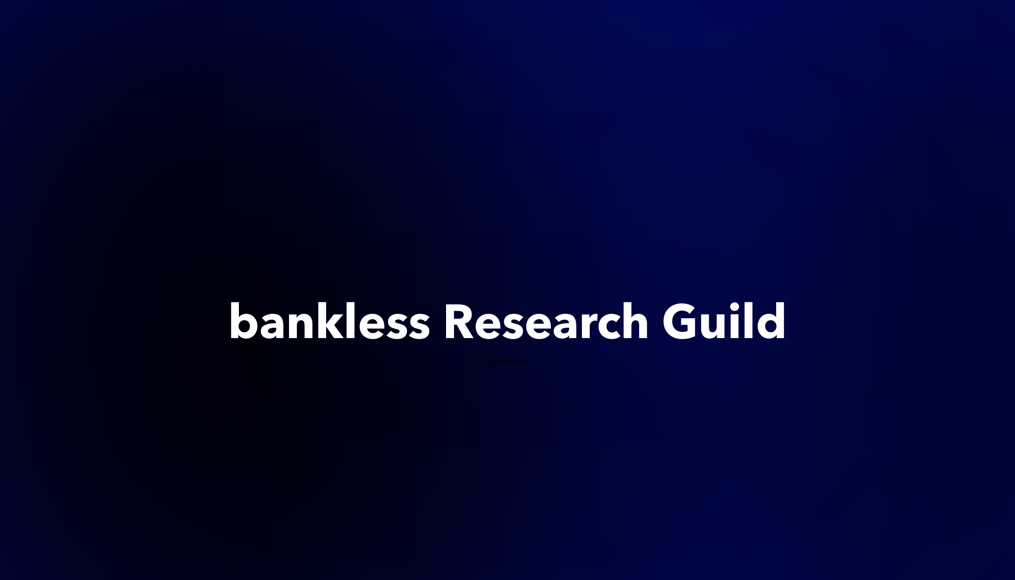 Bankless Research Guild Dework - Premium Sunset Picture Gallery - Retina